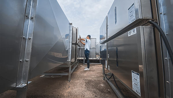 餐飲油煙凈化器英文